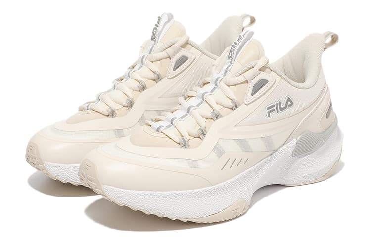 FILA Neuron 5 Running Shoes Unisex Low-Top White/Apricot 5