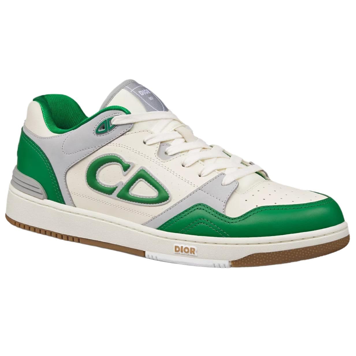 DIOR B57 Low-Top Skateboard Shoes Men's Green 5