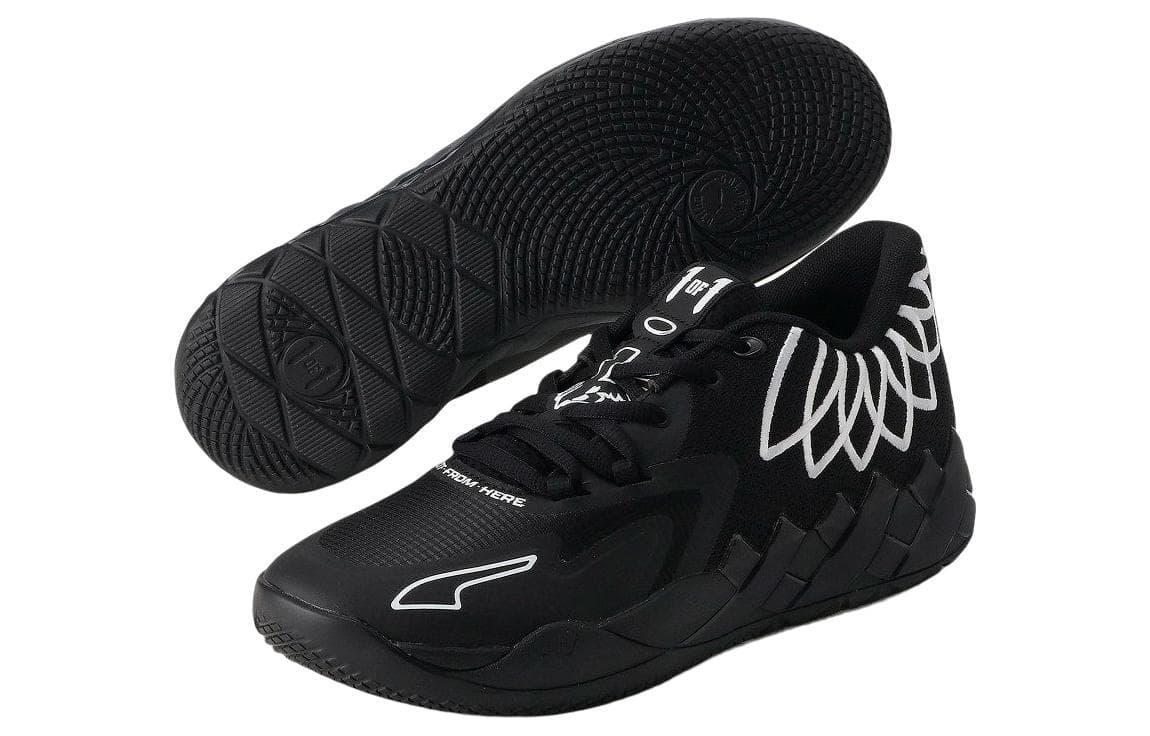 PUMA LaMelo Ball MB.01 Lo Black White 5