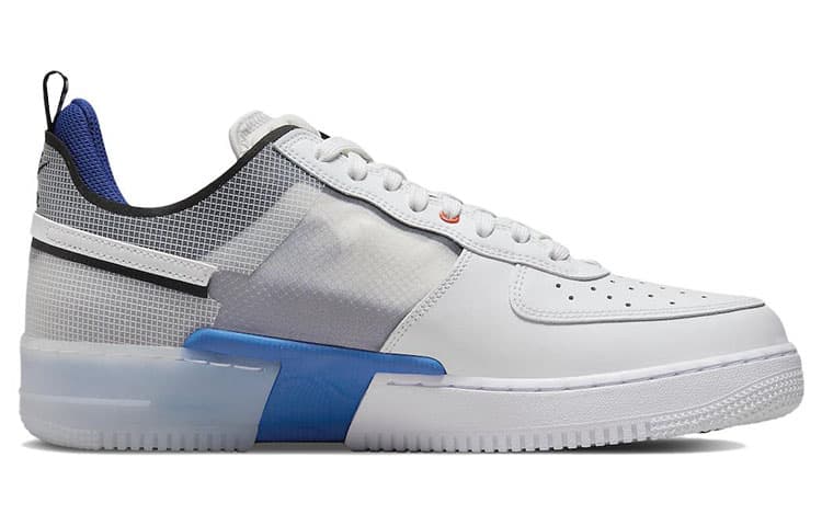 Nike Air Force 1 Low React Split White Photo Blue 3