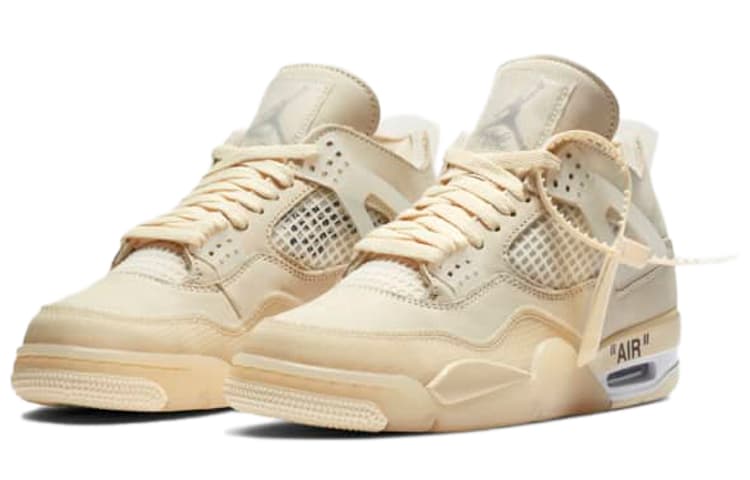 Jordan 4 Retro 'Off-White Sail' Women's 6