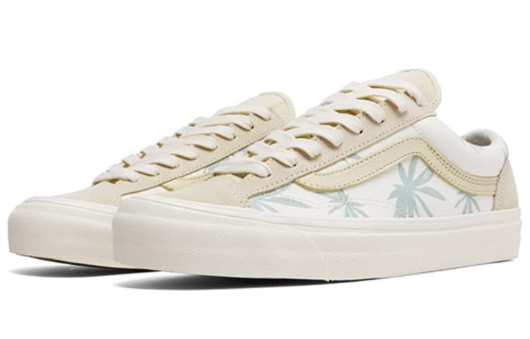 Vans Style 36 Modernica Light Blue Repeat Palm Leaf 4