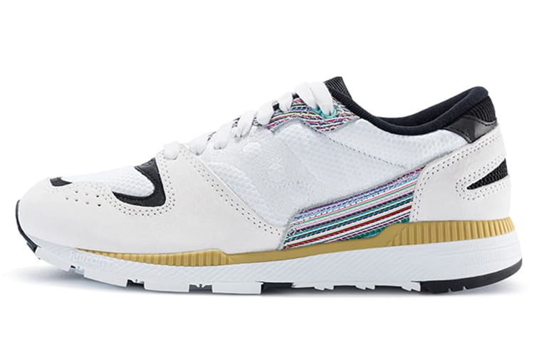 Saucony Azura Golden Era Running Shoes Men Low-Top Gray/White 2