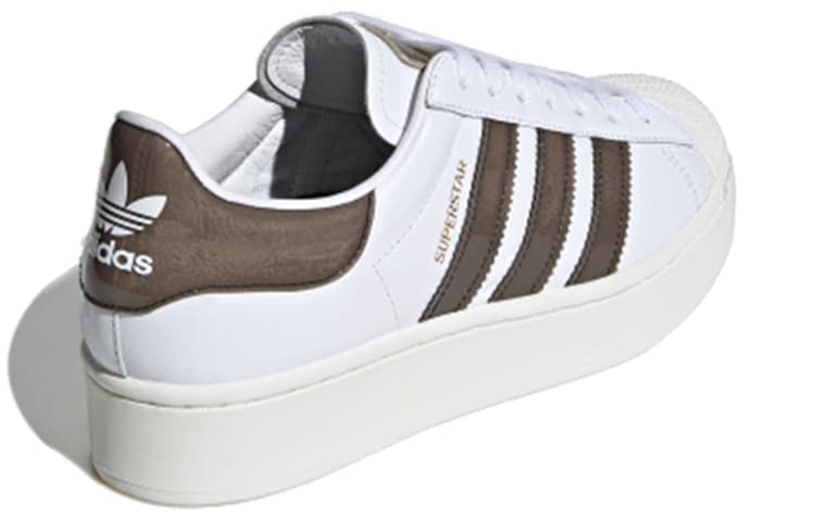 Adidas Originals BlackPinkAdidas Originals Originals Superstar Bold 'White Brown' Women's 6