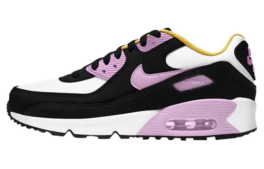 Nike Air Max 90 Leather GS Black Light Arctic Pink 2
