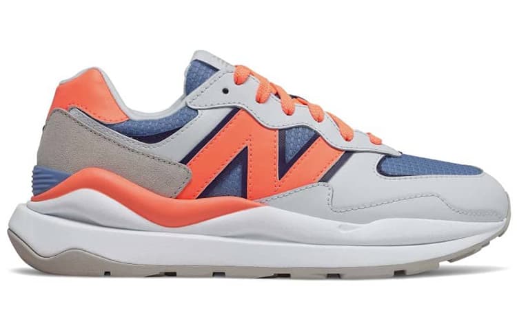 New Balance 57/40 White Orange Stellar Blue Women's 4
