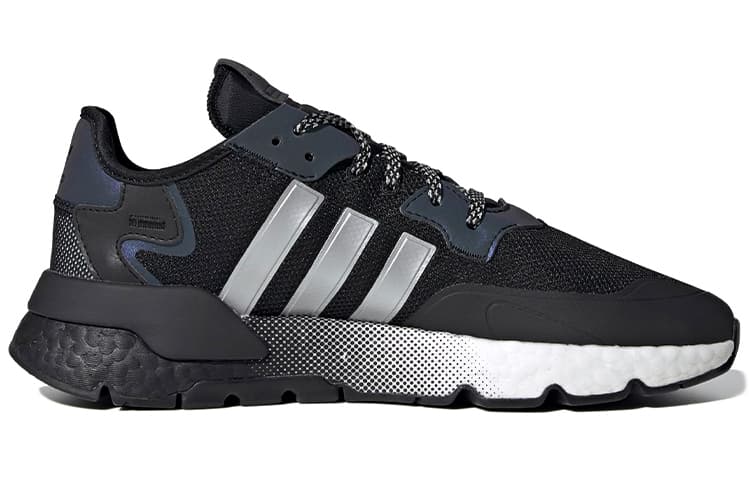 Adidas Originals Nite Jogger Silver Metallic Blue 4