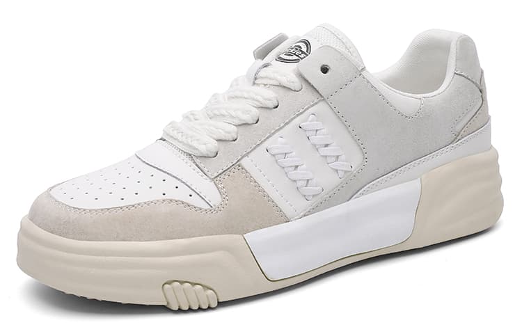 Dickies Casual Shoes Women's Low-Top Light Gray 3