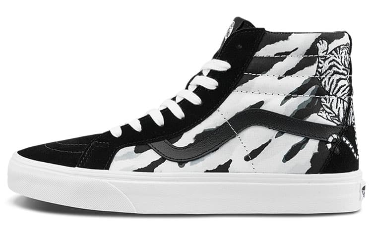 Vans SK8 Hi Reissue High‑Top Black/White 2