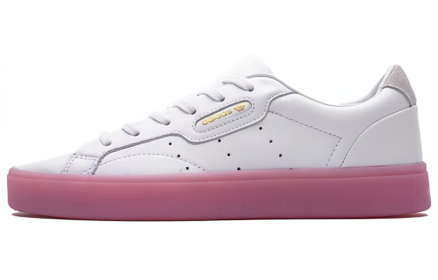 Adidas Originals Sleek Skate Shoes 'Pink Blue' Women's 2