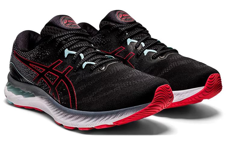 Asics Gel Nimbus 23 'Black Electric Red' 6