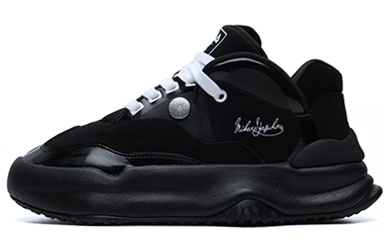 FILA Fashion Sneakers Low Top Running Shoes Black Women's