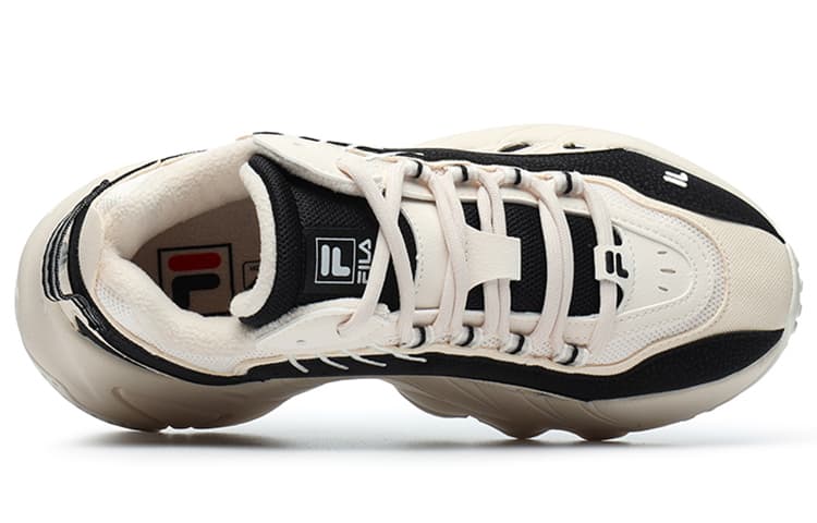 FILA Ade Chunky Sneakers Women's Low-Top Land Vermilion/Black 5