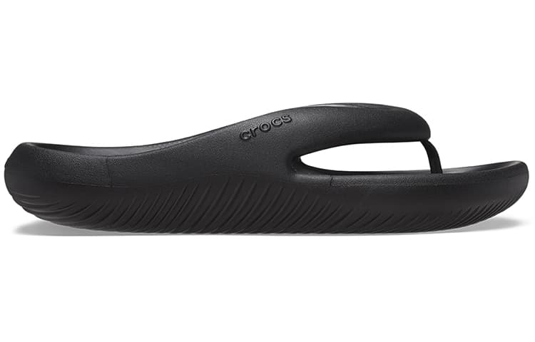 Crocs Mellow Recovery Flip 'Black' 4