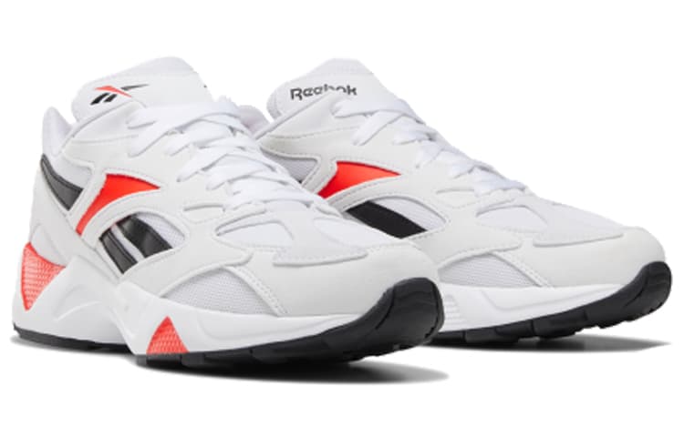 Reebok Aztrek 96 White Neon Red 4