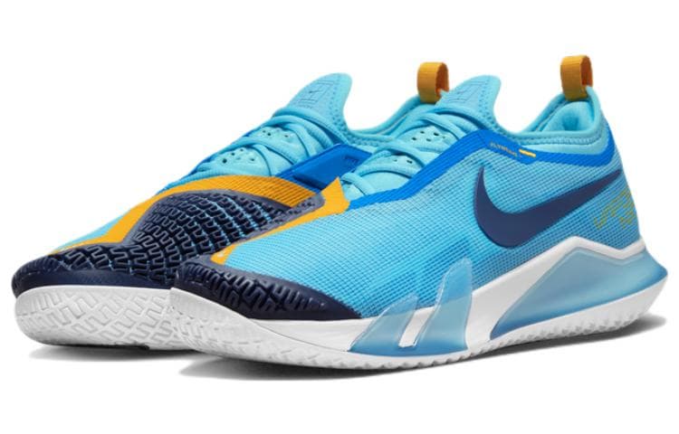 Nike React Vapor Nxt Hc Stadium Tennis Shoe Blue 6