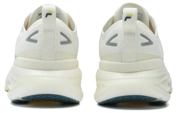 FILA ENERGY 1+ Cushioning Anti-Slip And Wear-Resistant Low-Top Casual Running Shoes Men's White Green 6