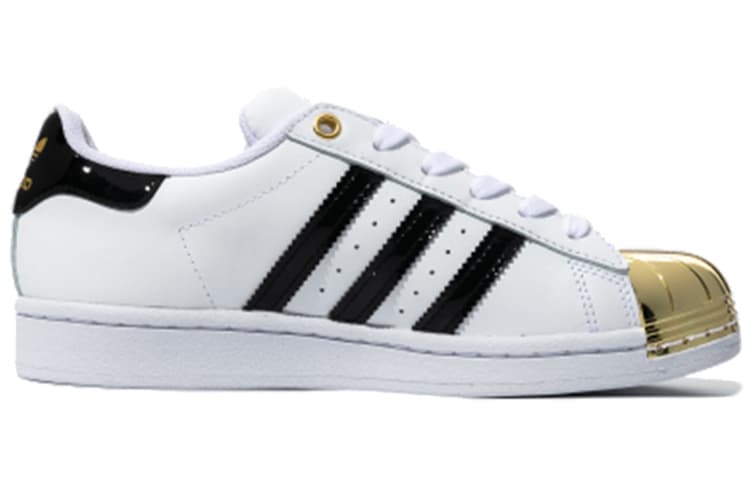 adidas originals Superstar White Gold Metallic Women's 3