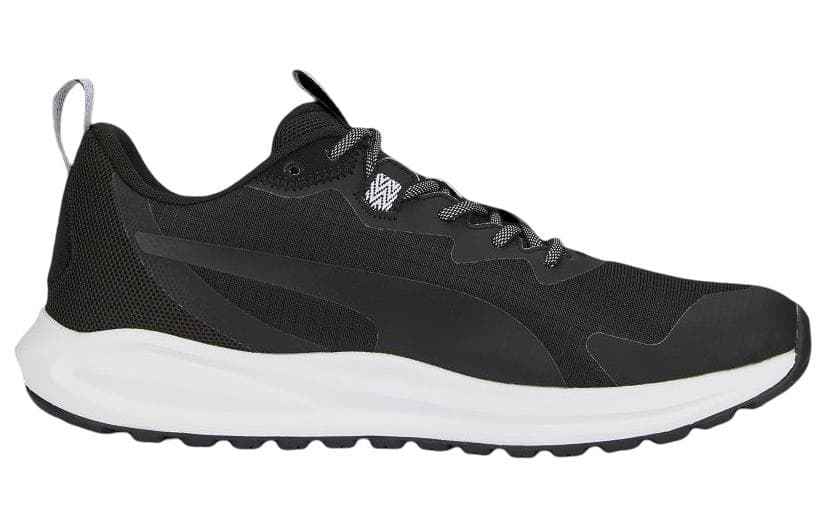PUMA Twitch Runner Trail 'Black White' 4