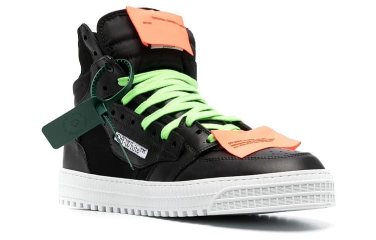 OFF WHITE Off Court 3.0 High 'Black Orange Green' 4