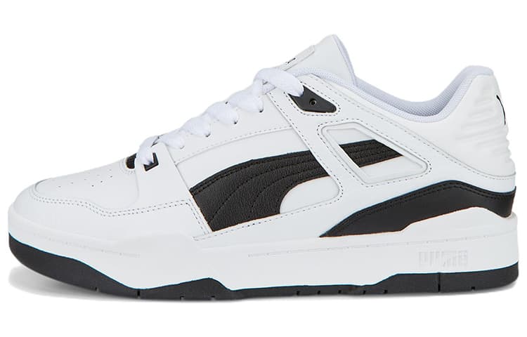 PUMA Slipstream Leather 'White Black' 2