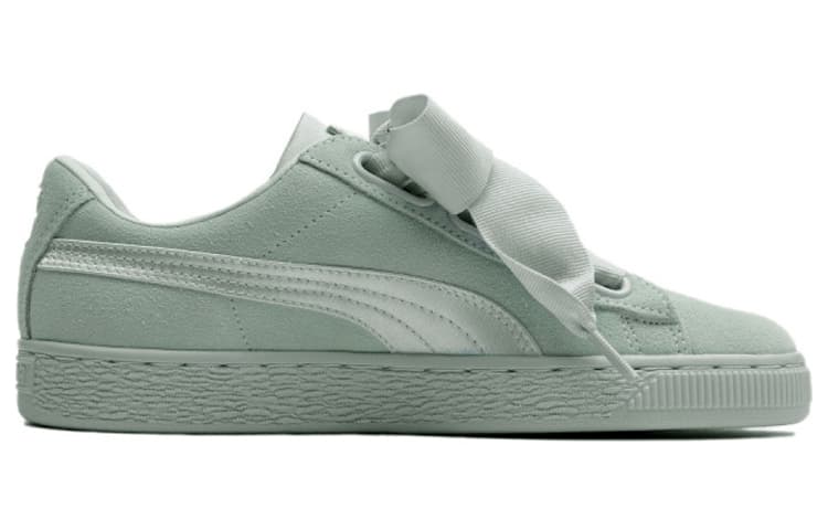 PUMA Suede Heart Ep Blue Flo Sneakers Green Women's 4