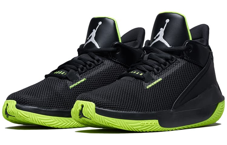 Jordan 2 Retro PF Black Green 6