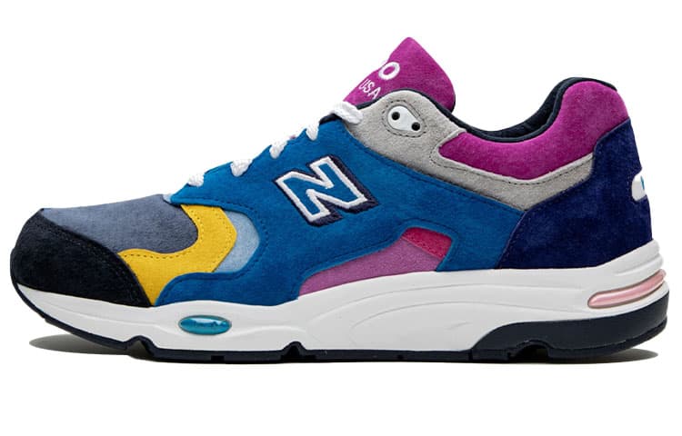 New Balance 1700 Kith The Colorist Blue Toe 2