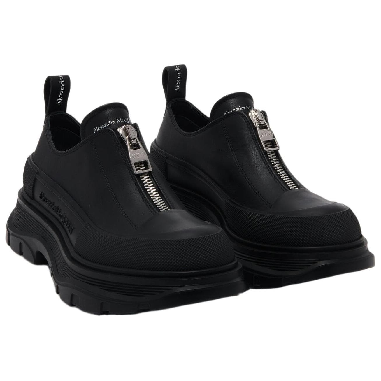 Alexander McQueen Zip Detailed Platform Shoes Women's 5