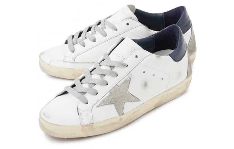 Golden Goose Super-Star White Ice Night Blue Women's 5