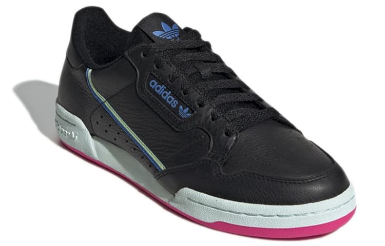 Adidas Continental 80 Core Black True Blue Women's 5