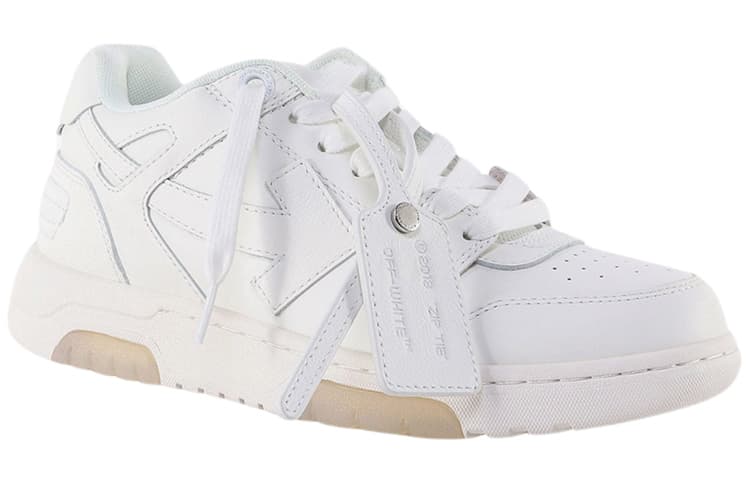 OFF WHITE Out Of Office 'OOO' Low White White Women's 4