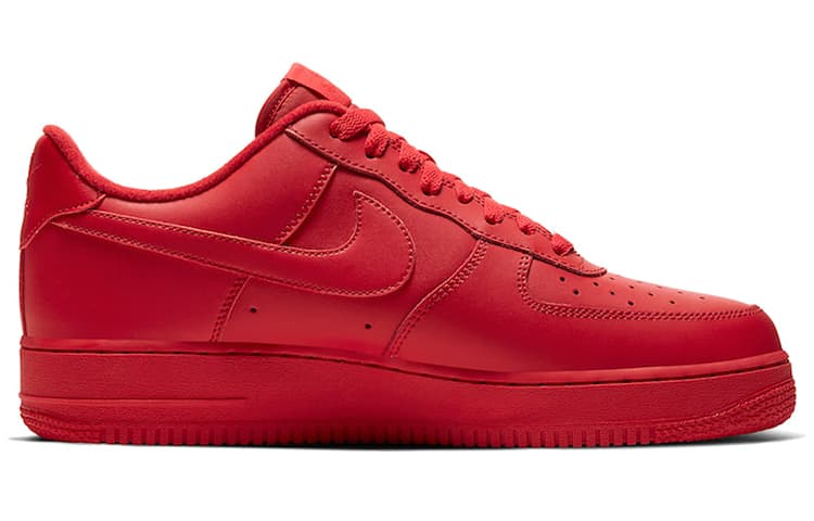 Nike Air Force 1 Low Triple Red 4
