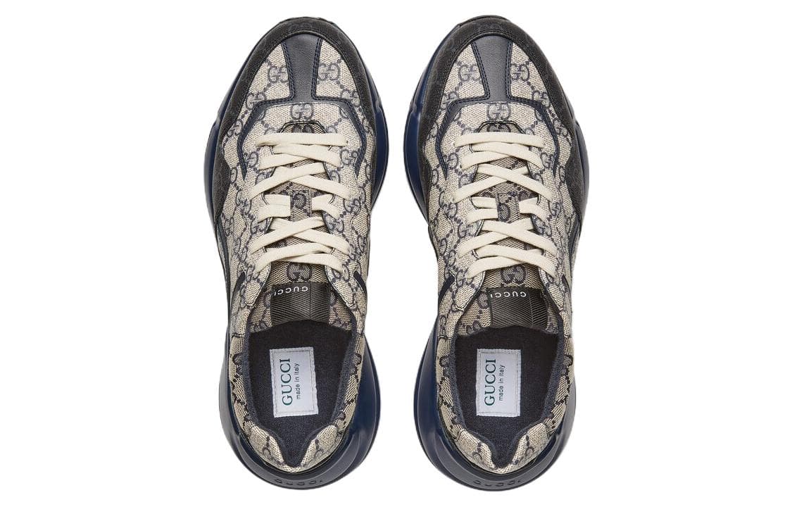 GUCCI Rython GG Grey Navy 5