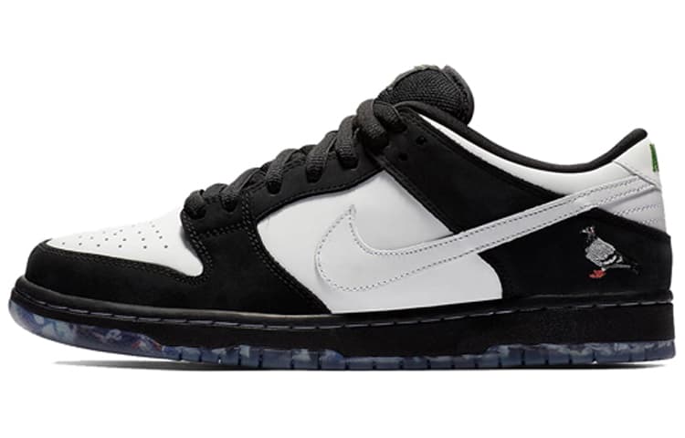 Nike Sb Dunk Low Panda Pigeon Engraved