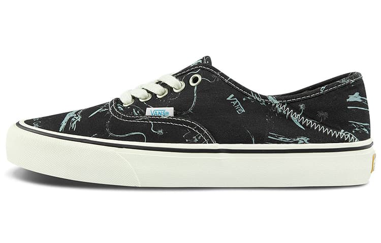 Vans Authentic Sf Chris Johanson Black Antique White 2