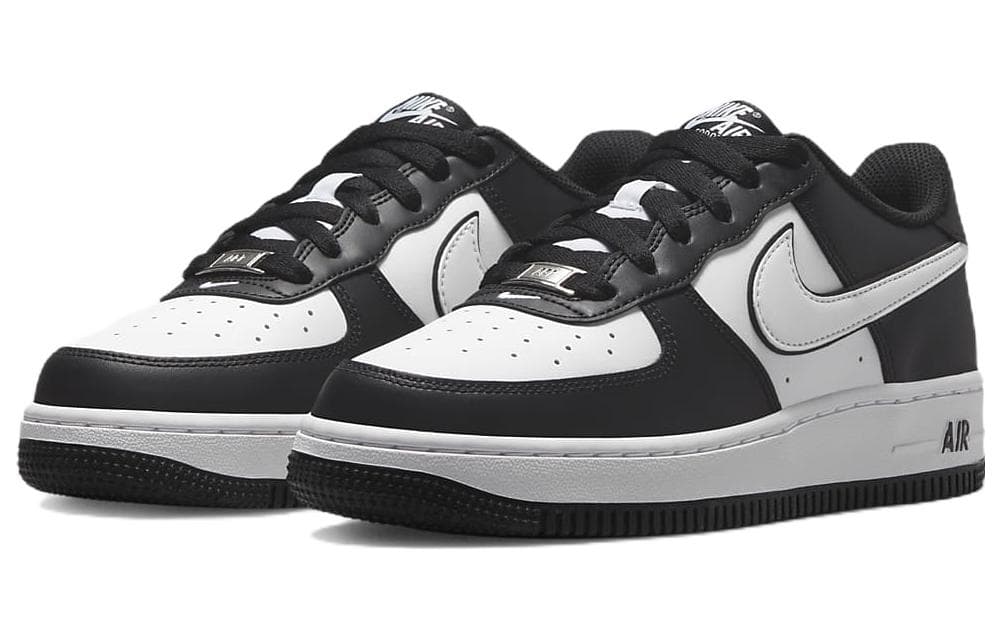 Nike Air Force 1 Low LV8 2 White Swoosh Panda GS 5