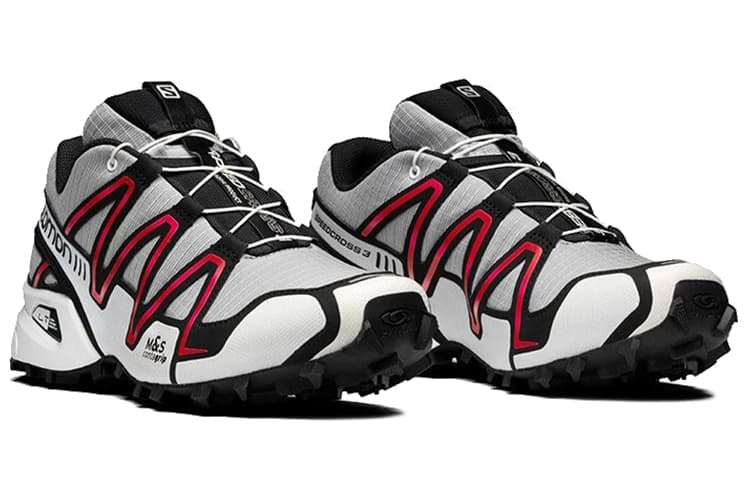SALOMON Speedcross 3 Adv 'Gray Black Red' 4