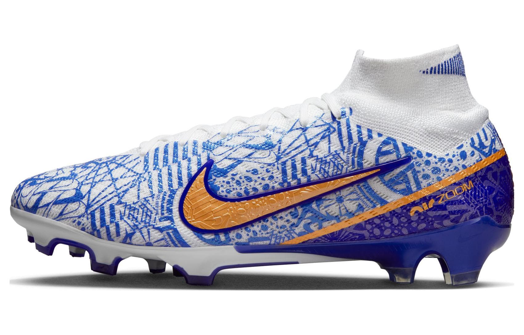 Nike Zoom Mercurial Superfly 9 Elite CR7 Fg Azulejo 2