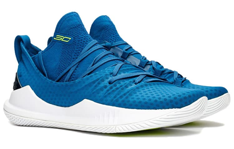 Under Armour Curry 5 Moroccan Blue 6