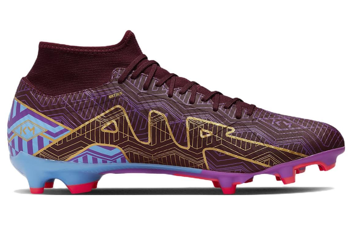 Nike Kylian Mbapp X Zoom Mercurial Superfly 9 Academy FG MG 'Dark Beetroot' 4