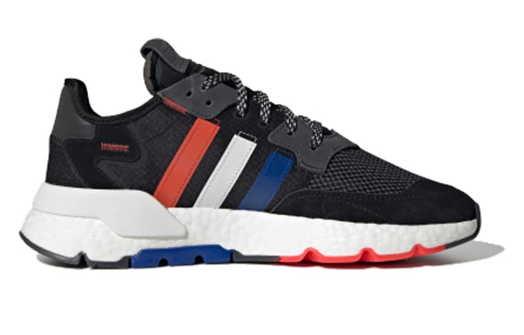 Adidas Originals Nite Jogger Core Black Power Blue 4