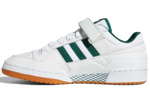 Adidas Originals Forum Low White Green Gum 2