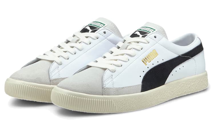 PUMA Basket Vintage 'White Black' 5