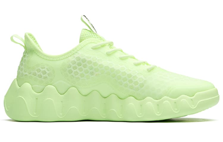 Anta Outdoor Collection Cushioning Anti-Slip Wear-Resistant Breathability Low-Top Casual Shoes Men's Green 4