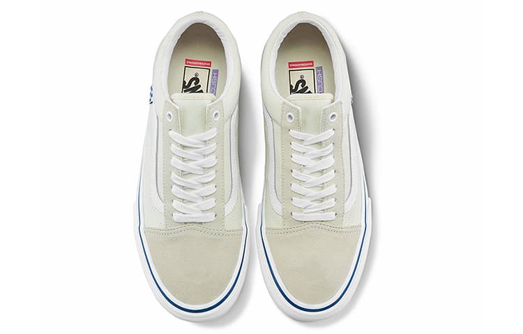 Vans Skate Old Skool Off White Royal Blue 6