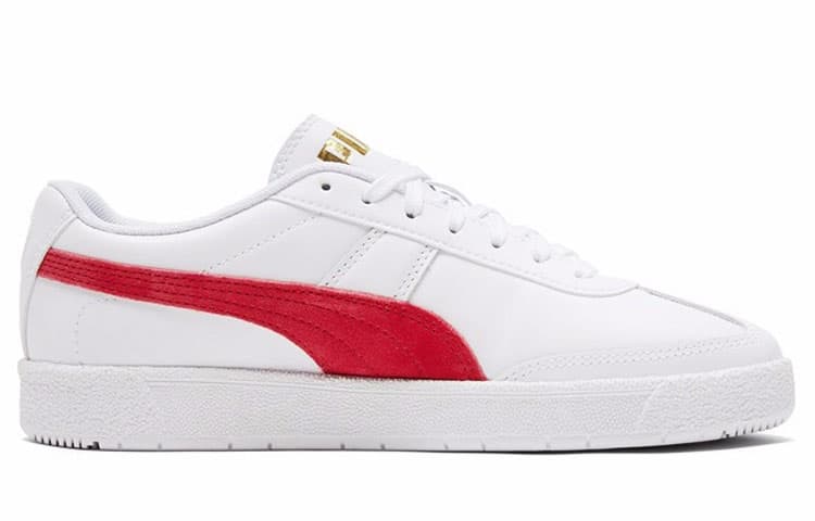 PUMA Oslo City Casual Board Shoes White/Red 3