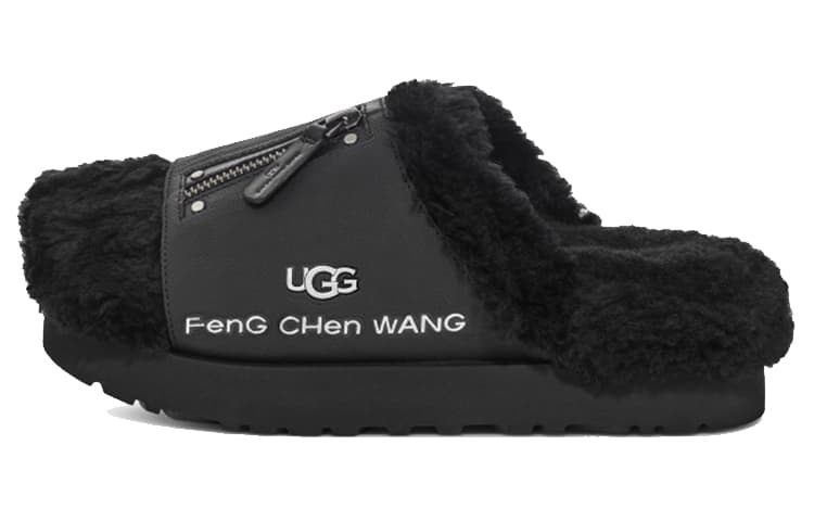 Feng Chen Wang x UGG Stylish Sandals Women's Black 2