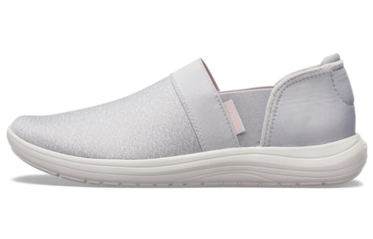 Crocs Reviva Comfortable Breathable Sports Casual Shoes Women's Light Gray 2