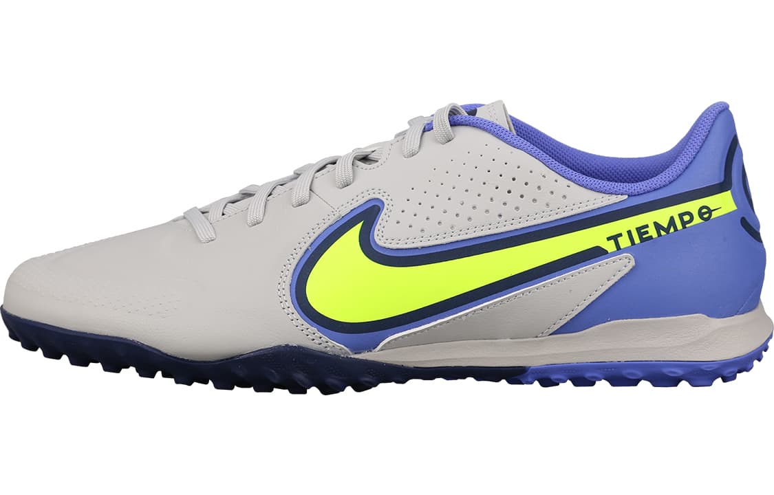 Nike Legend 9 Academy Tf Turf Low Top Soccer Shoes Grey Gray 2